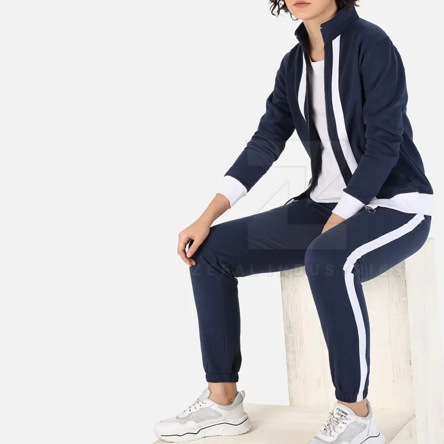 Winter Breathable Eco-Friendly Plus Size Women's Tracksuit Sets 100% Cotton Lightweight Windproof Customized Colors Logo High — Zefal Industries product photograph 5 of 6