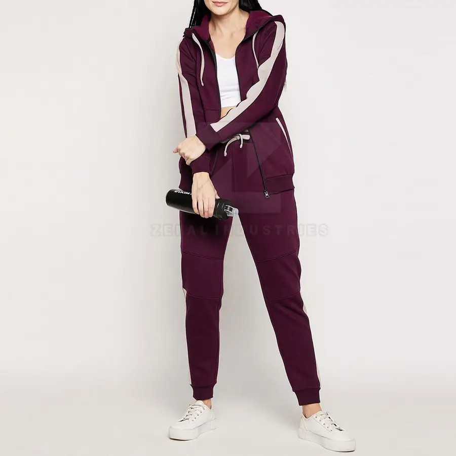 Best Quality Private Label Winter Plus Size Hooded Women Tracksuits Professional Custom Size — Zefal Industries product photograph 4 of 6