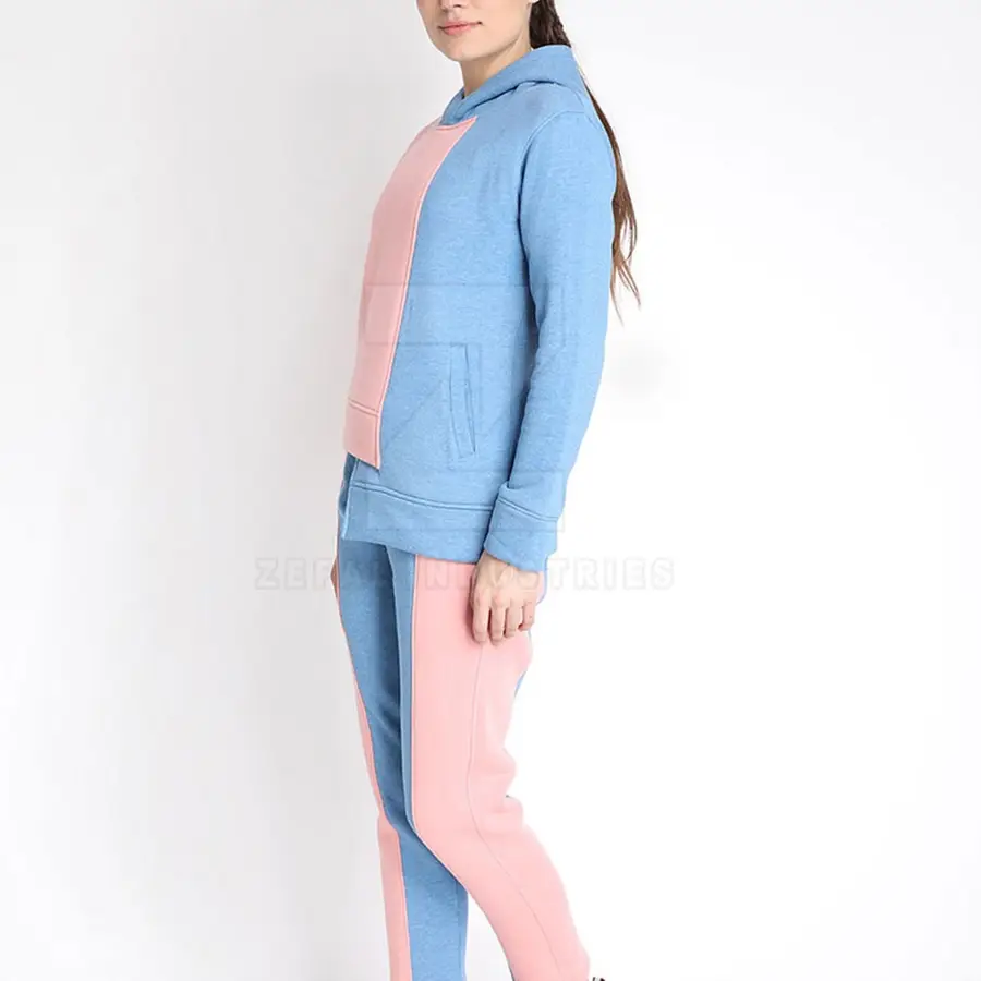 Durable 100% Cotton Winter Plus Size Hooded Tracksuits-Eco-Friendly Breathable Private Label Best Selling New Arrival — Zefal Industries product photograph 2 of 6