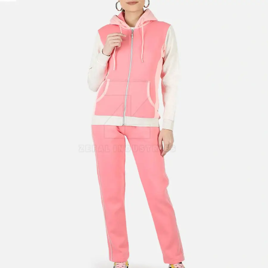 High Performance Winter Plus Size Hooded Women Tracksuits Custom Made 100% Cotton High Quality Wholesale New Arrival — Zefal Industries product photograph 1 of 6