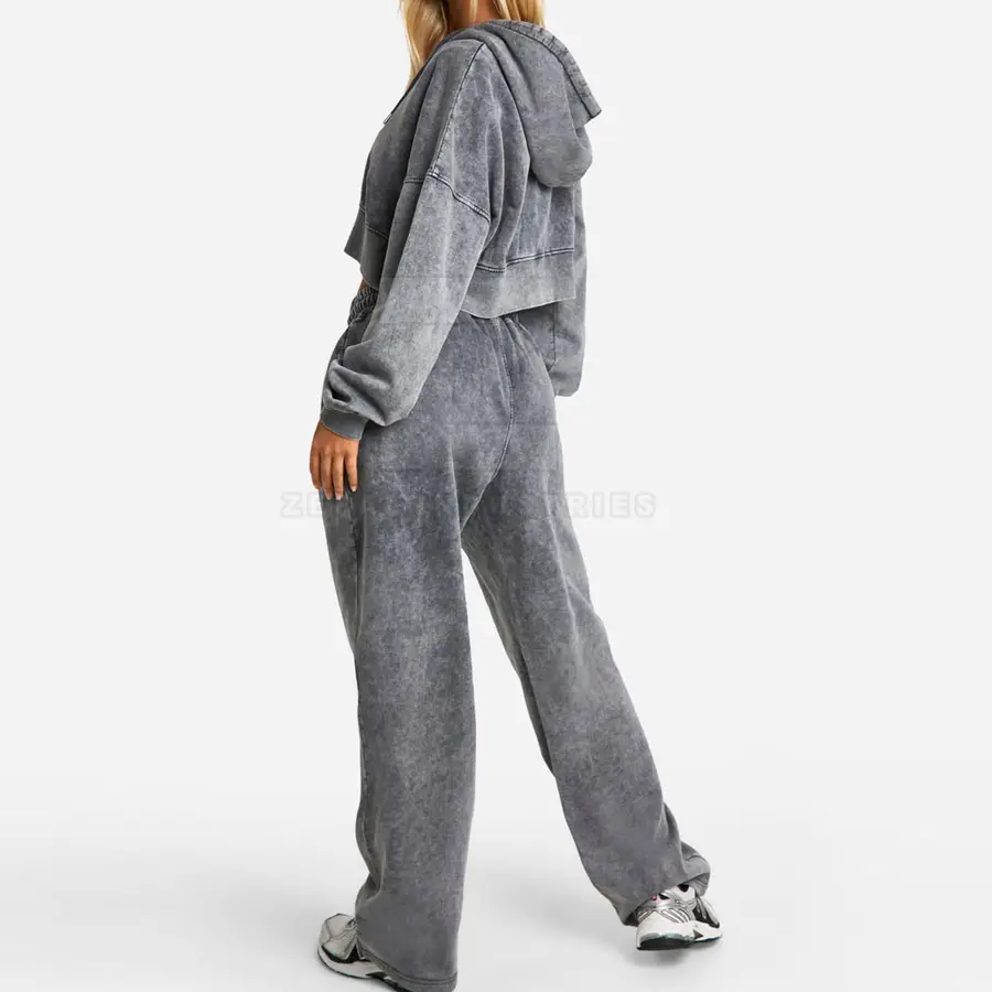 OEM Service Women Winter Breathable Windproof Plus Size Tracksuits Sets Wholesale Customized Logo High Quality — Zefal Industries product photograph 2 of 6