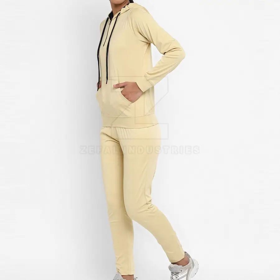 Unique Style Custom Made Winter Plus Size Breathable Eco-Friendly Windproof Hooded Women Tracksuits Sets Professional New Design — Zefal Industries product photograph 2 of 6