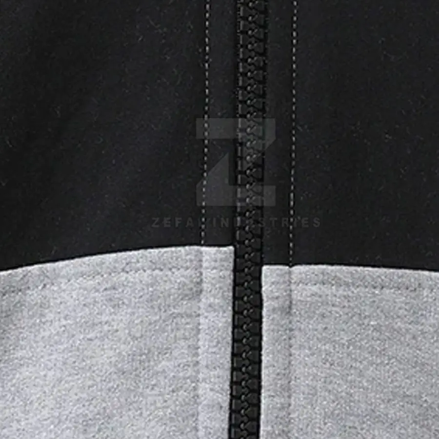 Men's Winter Zipper Hoodies 100% Cotton Solid Customized Logo Eco-Friendly & Breathable High Quality Low MOQ Price — Zefal Industries product photograph 6 of 6