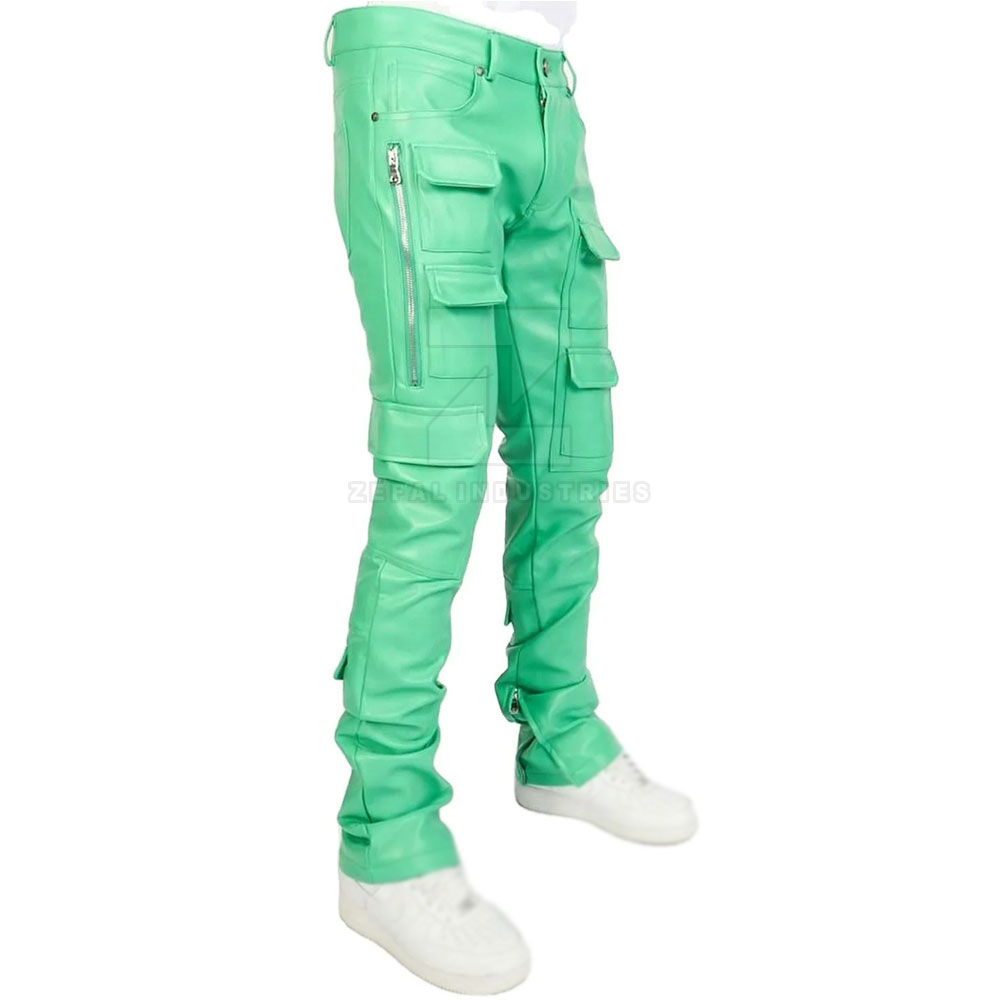 Casual Leather Pants — Zefal Industries product photograph 3 of 6