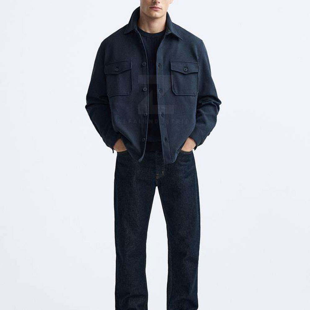 Knitted Polo Shirt — Zefal Industries product photograph 5 of 6