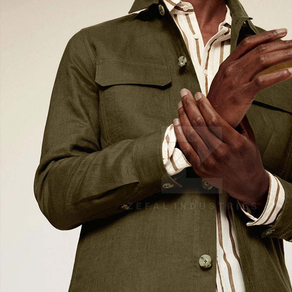 Oversized Safari Shirt — Zefal Industries product photograph 4 of 6
