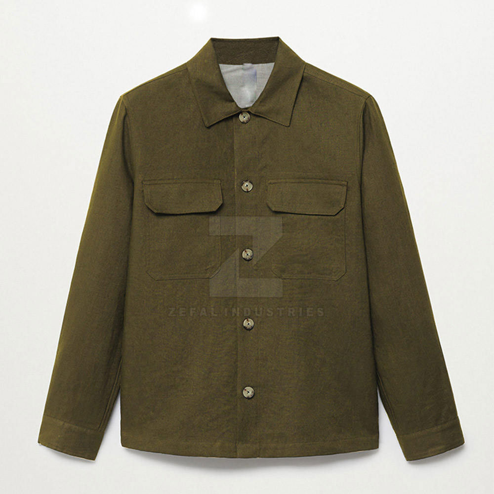 Oversized Safari Shirt — Zefal Industries product photograph 5 of 6